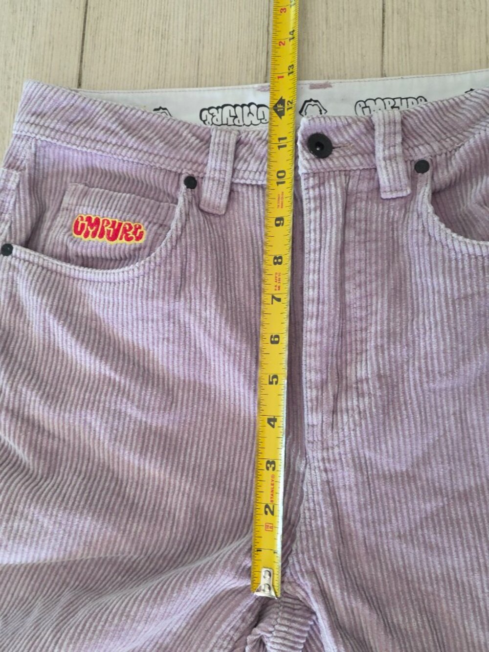 Empyre Relaxed Fit Corduroy Skate Pants Purple 28 | Unisex Men Women - Picture 6 of 12